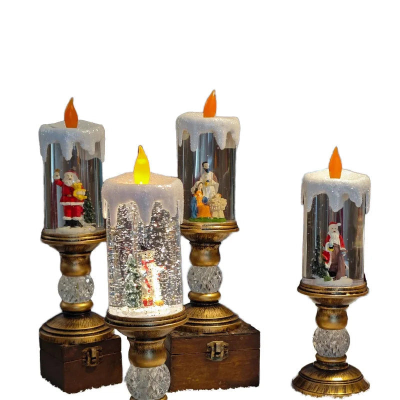 Bougie LED de Noël décorative – photo 6