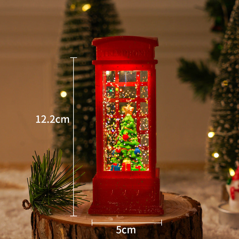 Lanterne de Noël à eau décorative – photo 4