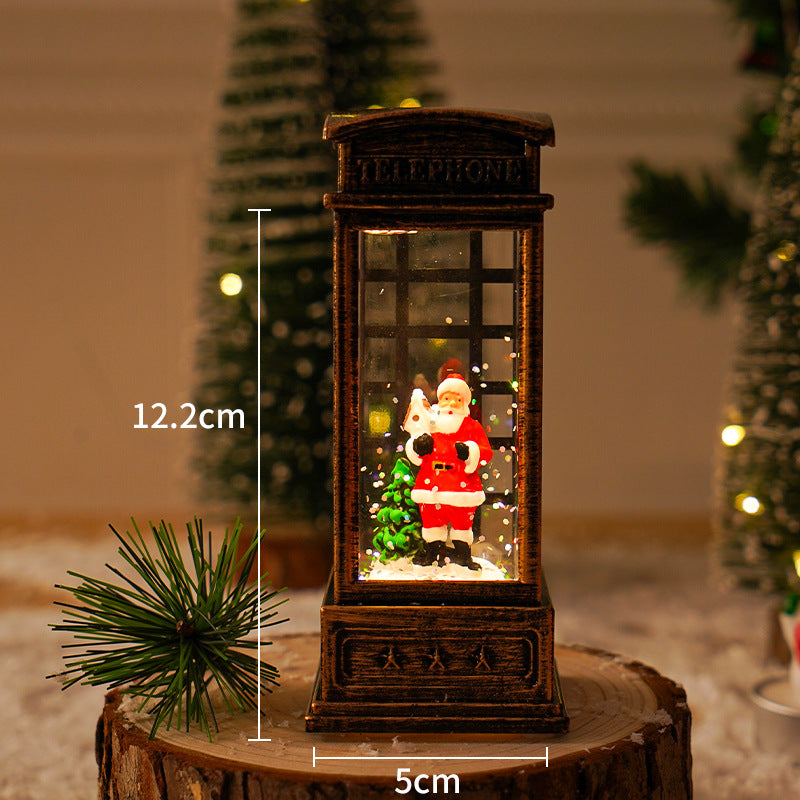 Lanterne de Noël à eau décorative – photo 6