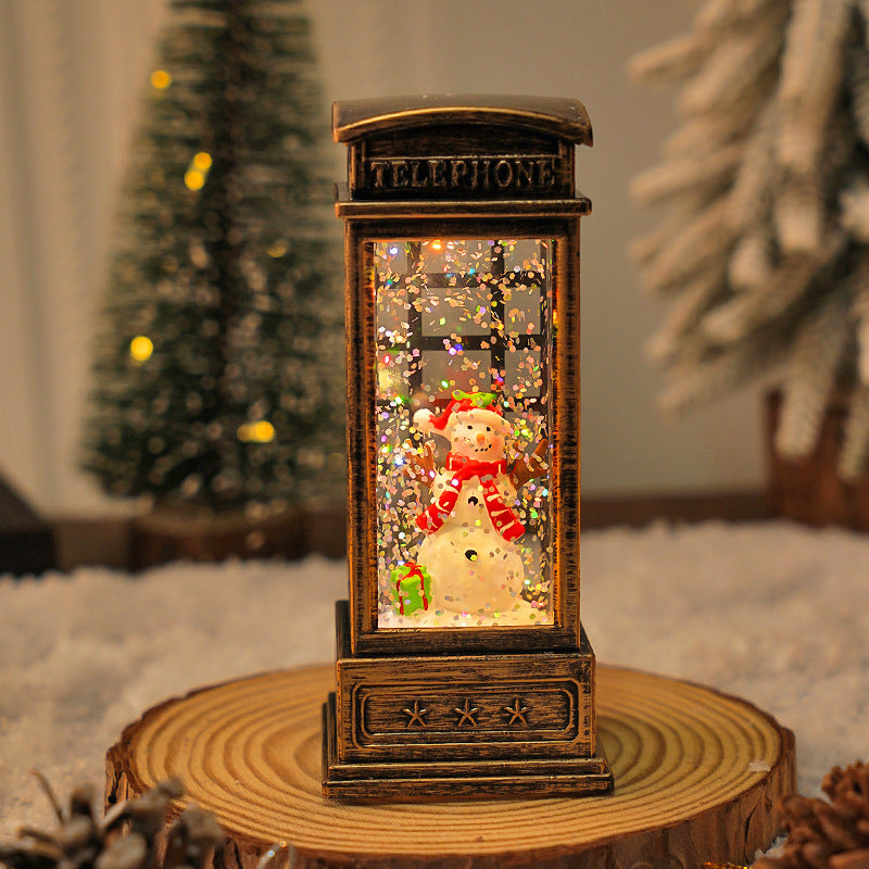 Lanterne de Noël à eau décorative – photo 9