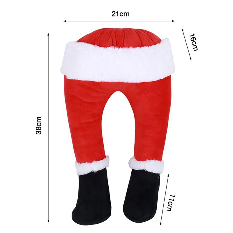 Jambes du Père Noël décoratives – photo 6