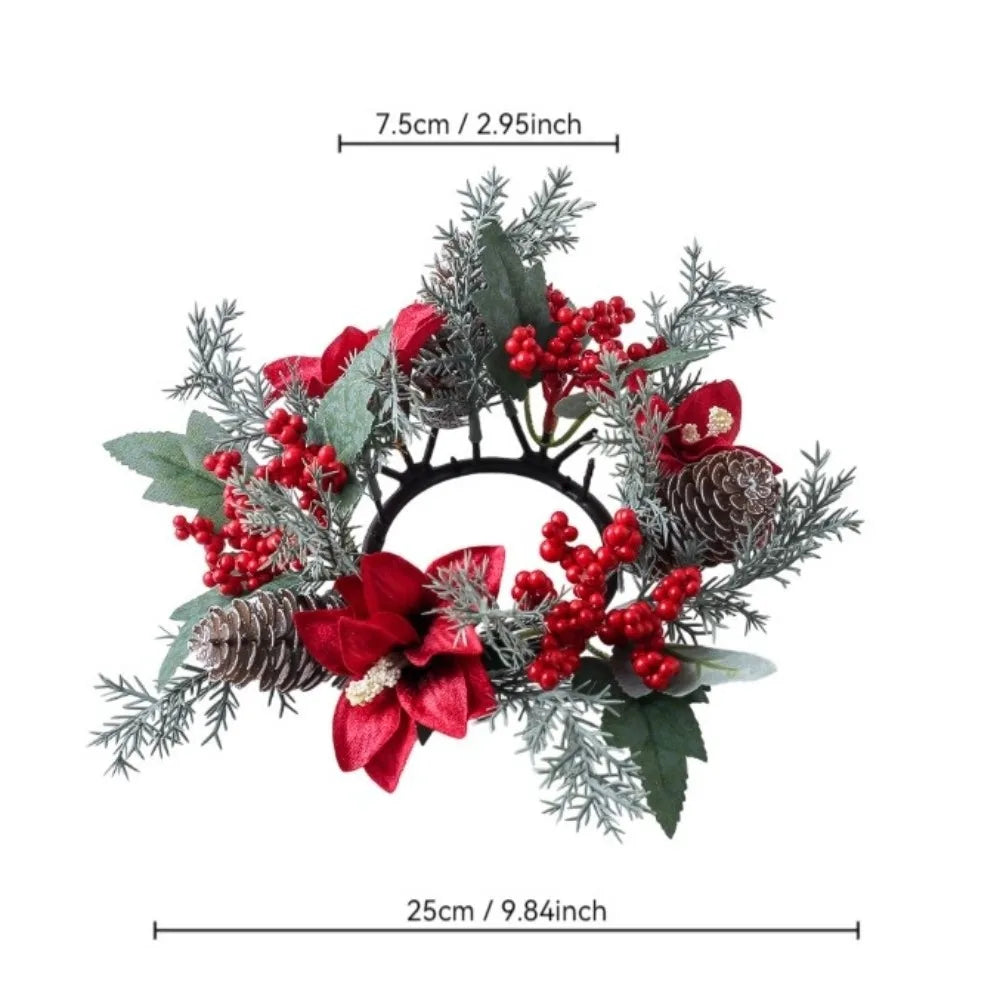 Couronne de Noël à baies rouges – photo 7