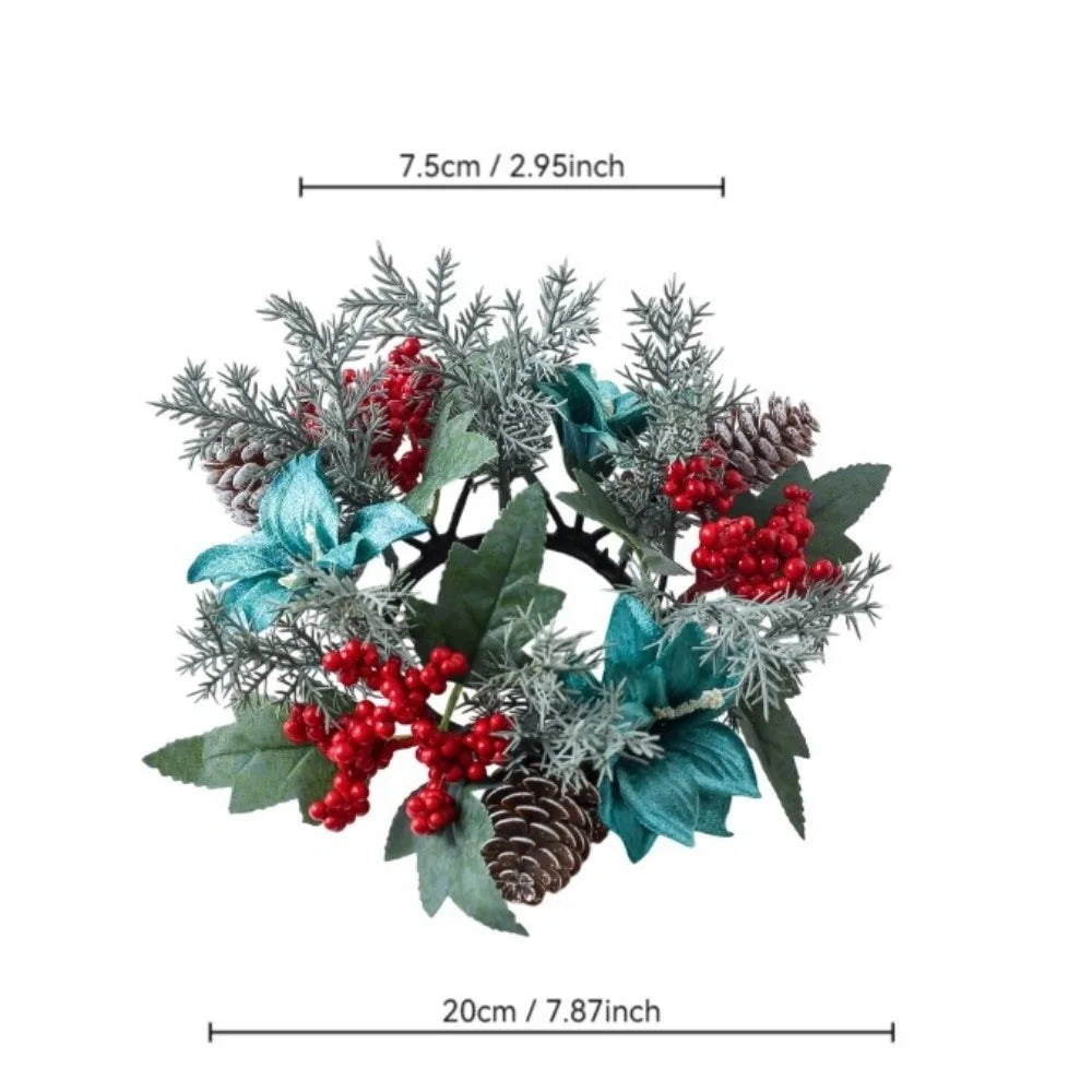 Couronne de Noël à baies rouges – photo 11