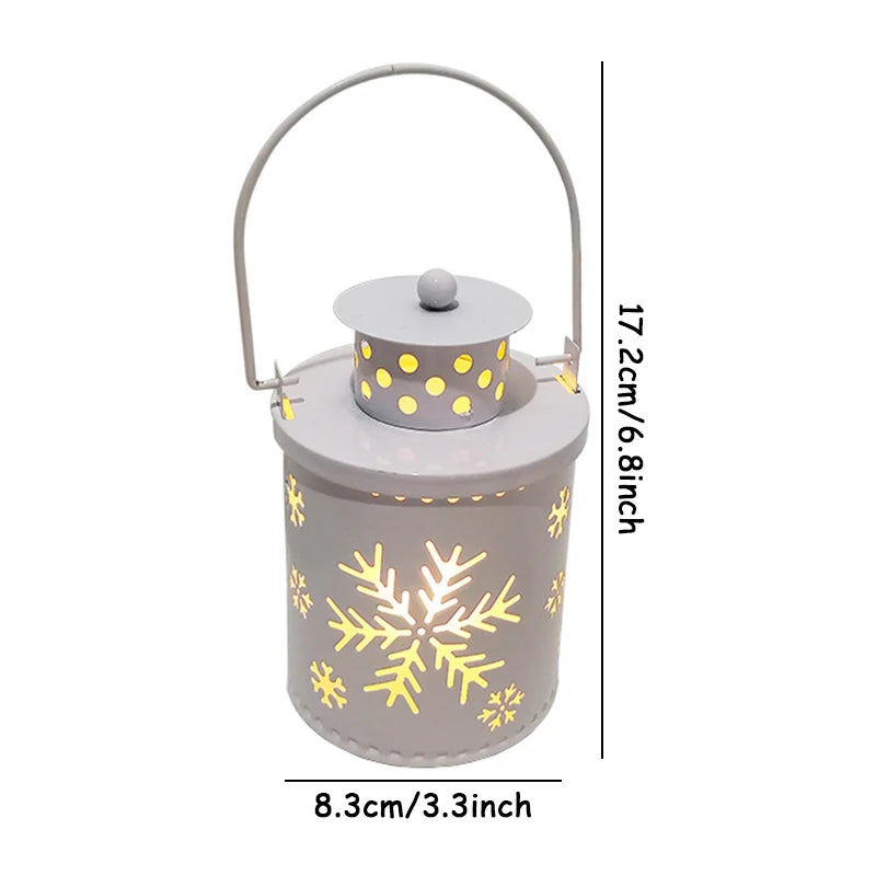 Lanterne de Noël suspendue LED – photo 6