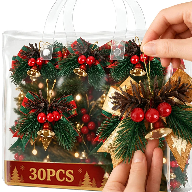 Clochette de Noël rétro décorative – photo 5