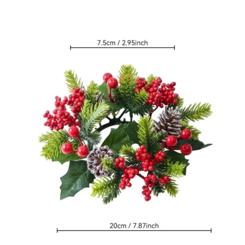 Couronne de Noël à baies rouges – photo 10