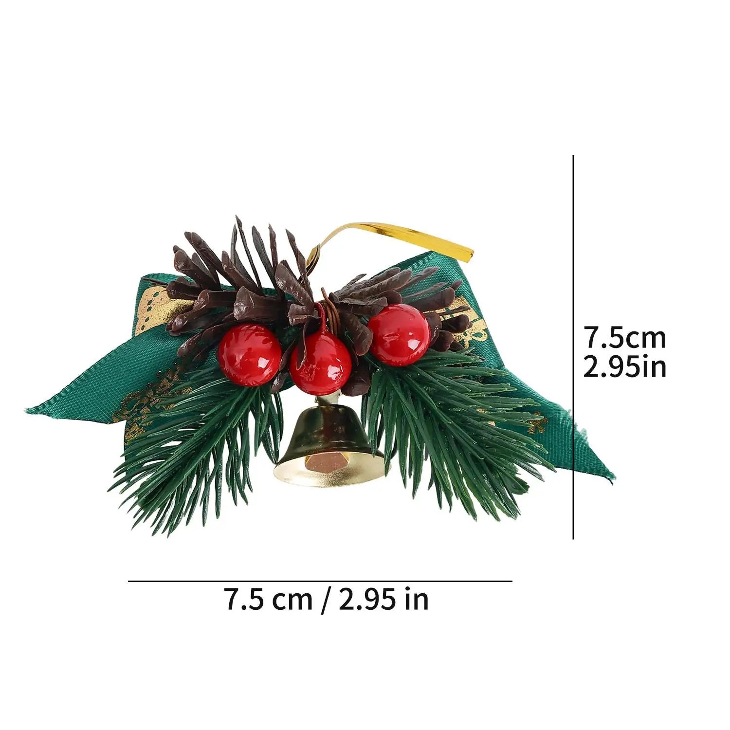 Clochette de Noël rétro décorative – photo 4