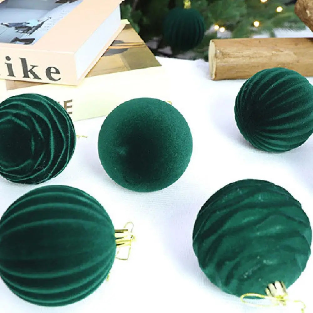 Boules de Noël floquées 6 cm – photo 3