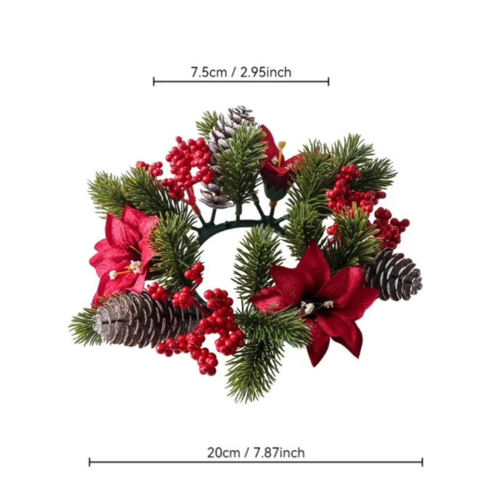 Couronne de Noël à baies rouges – photo 6