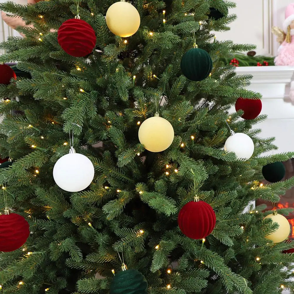 Boules de Noël floquées 6 cm – photo 5