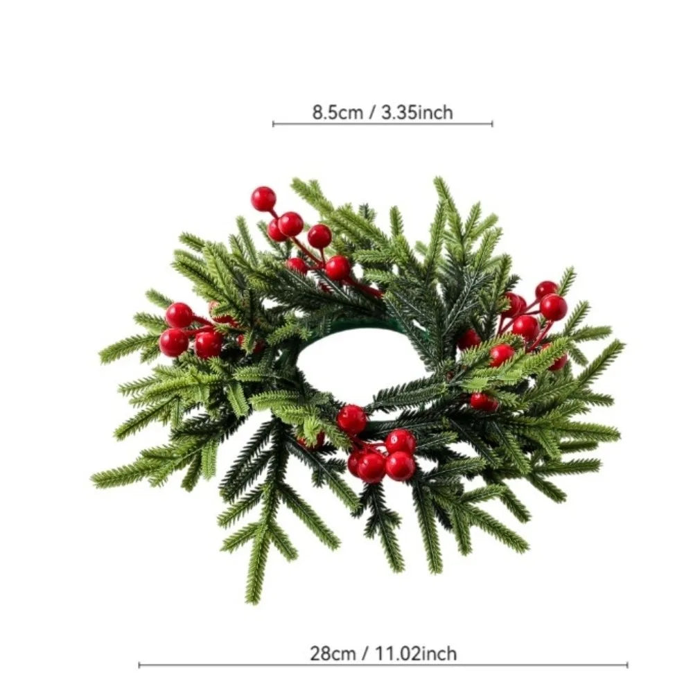 Couronne de Noël à baies rouges – photo 9
